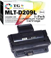 🖨️ tg imaging 1-pack high yield black compatible mlt-d209l toner cartridge mltd209l for ml-2855nd, scx-4824fn, scx-4826fn, scx-4828fn printer logo