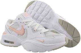 img 3 attached to 👟 Stylish Nike Running Shoes for Women and Men in White Black - Fashion Sneakers