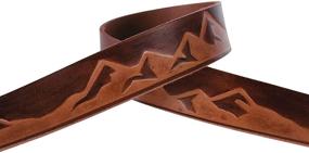 img 1 attached to Browning Mens Grafton Black Leather Men's Accessories for Belts