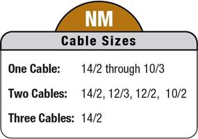 img 1 attached to 🔌 Sigma Electric C-500 NM/SE 3/8-Inch Clamp Type Connector - 100 Count: Reliable Electrical Connectors for Secure Wiring Connections