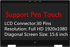 img 3 attached to HP Envy X360 15M-BP012DX/BP111DX LCD Touch Screen Digitizer Assembly - 925736-001 Replacement