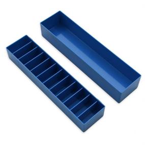 img 2 attached to 💙 Detachable Lid BarberMate Blade Caddy - Blue
