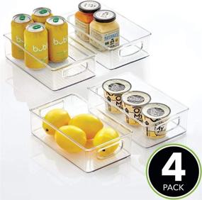 img 3 attached to Stackable Refrigerator Organizer Countertops Cabinets