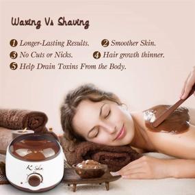 img 3 attached to 🔥 Ultimate 25-in-1 Hair Removal Wax Warmer Kit: Professional Electric Wax Heater for Home Use