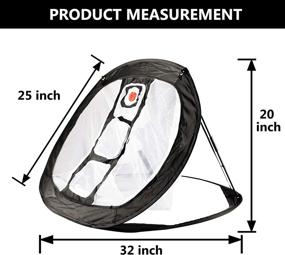 img 2 attached to Asyxstar Golf Chipping Net Collapsible