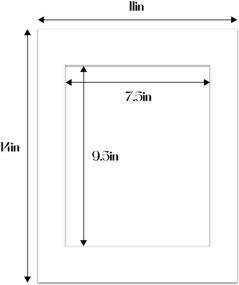 img 3 attached to Набор из 10 11x14 белых картонных подложек для фотографий с белым основанием, срезанных под углом для фотографий 8x10 от Golden State Art.