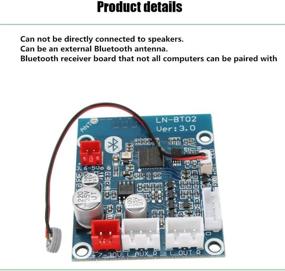 img 3 attached to 🎧 Плата приемника аудио Bluetooth 4.0 Comimark LN-BT02 - Стереозвуковой модуль для автомобильного телефона