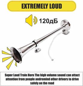 img 3 attached to 🚚 Cobra Tuni Air Horn Kit for Trucks Super Loud 150DB 12V: Advanced Tech, Easy Connect & Optimal Safety