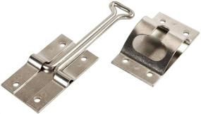 img 1 attached to RV Designer E217, Entry Door Holder T Style, Zinc, 4 inch, Entry Door Hardware - Enhanced SEO