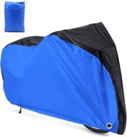 🚲 waterproof xl bicycle cover by roctee - all-weather rain, sun, uv, dust, and wind proof mountain, road, electric, and hybrid bike cover for outdoor storage logo