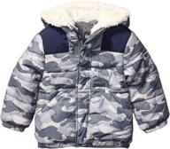 heavyweight sherpa toddler winter jacket - boys' clothing for coats & jackets logo