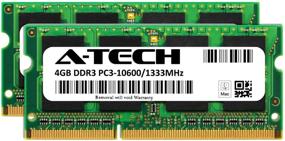 img 2 attached to A-Tech 8 ГБ комплект 2X 4 ГБ RAM DDR3-10600 1333 МГц для Apple Mac Mini iMac середина 2010-2011 поздняя 2011 г. - Улучшите память с MC508LL/A A1311 MC509LL/A MC510LL/A A1312 MC978LL/A MC816LL/A A1347 MC936LL/A