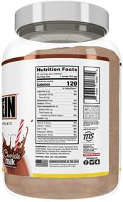 img 2 attached to Man Sports ISO-Protein Chocolate Milk: Pure 100% Whey Protein Isolate Powder