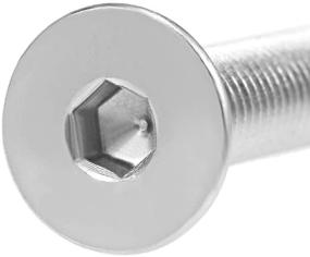 img 1 attached to Uxcell M8X50Mm Machine Stainless Fasteners