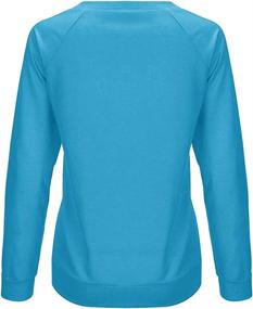 img 1 attached to Womens Christmas Sweatshirts Casual Pullovers Outdoor Recreation