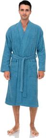 img 2 attached to Premium Turkish Bathrobe X Large 🛀 Niagara - Wrap Yourself in Luxury with TowelSelections!