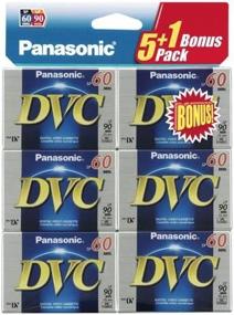 img 4 attached to Panasonic Mini-DV Videocassette Box Set - 5 Tapes with Bonus Extra