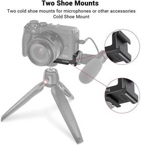 img 3 attached to Enhance Your Vlogging Experience with SmallRig Vlogging Cold Shoe Plate for Canon EOS M6 Mark II BUC2517