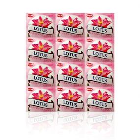 img 4 attached to 🌺 Lotus - Premium HEM Incense: 12 Boxes, 10 Cones Each - Authentic Scented Indian Incense