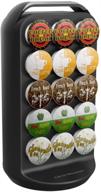 ☕️ organize your coffee pods with the mind reader carousel coffee pod holder – pack of 1, black логотип