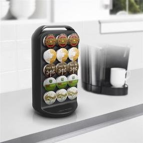 img 3 attached to ☕️ Organize Your Coffee Pods with the Mind Reader Carousel Coffee Pod Holder – Pack of 1, Black