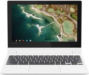 img 3 attached to Lenovo Chromebook 2-in-1 Convertible Laptop, 11.6-Inch HD IPS Display, MediaTek Processor, 4GB RAM, 32GB Storage, Chrome OS - Blizzard White