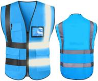 3x large construction pockets with enhanced visibility reflectivity логотип