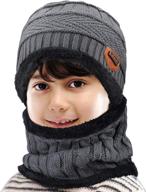 🧢 maylisacc winter beanie touchscreen boys' accessories for enhanced warmth in cold weather logo