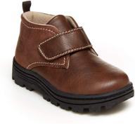 carters boys boots brown toddler logo