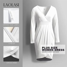 img 3 attached to 👗 Платье LAOLASI без рукавов бодикон - Женская одежда для платьев