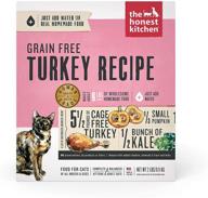 honest kitchen grace dehydrated grain free turkey cat food - human grade, 2 lb logo