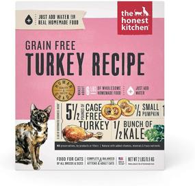 img 4 attached to Honest Kitchen Grace Dehydrated Grain Free Turkey Cat Food - Human Grade, 2 lb