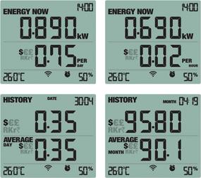 img 1 attached to 📊 Enhanced Accuracy and Convenience: Efergy True Power Meter with Voltage and Phase Measurement, No Wi-Fi Needed