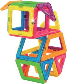 img 2 attached to 🧲 Magnificent Magformers: 60-Piece Magnetic Educational Construction Set