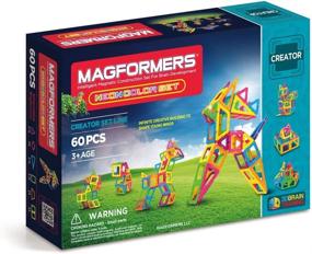 img 4 attached to 🧲 Magnificent Magformers: 60-Piece Magnetic Educational Construction Set