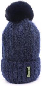 img 3 attached to FARI Winter Beanie Slouchy Oversized