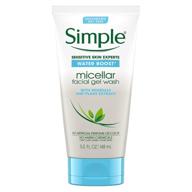 revitalizing micellar gel wash: simple water boost for sensitive skin - 5 oz logo