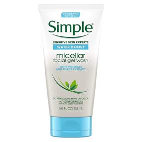 img 4 attached to Revitalizing Micellar Gel Wash: Simple Water Boost for Sensitive Skin - 5 oz