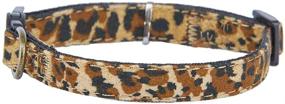 img 3 attached to 🐱 2-Pack of Adjustable Breakaway Cat Collars with Bell – Floral and Leopard Patterns, Ideal for Cats, Kittens, and Small Breed Puppies – Quick Release Safety Collar Set