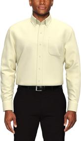 img 2 attached to 👕 Effortlessly Stylish Men's Clothing: BUTTONED Classic Button Collar Non Iron Pocket Shirts