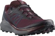 salomon women's sense ride 4 w trail running shoe: unmatched performance for female athletes logo