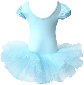 img 2 attached to BAOHULU Leotards Sleeve Ballet B210_Apricot_L Girls' Clothing in Active