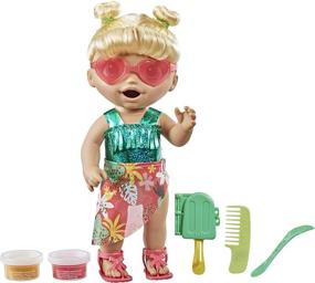 img 4 attached to Optimized Search: Baby Alive Waterplay Dolls & Accessories - Sunshine Summer Themed