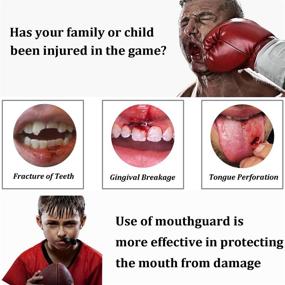 img 1 attached to Ovihaeiz MouthGuard Mouthpiece Protective Kickboxing