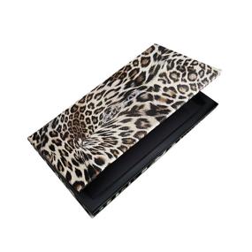 img 1 attached to 💄 Allwon Leopard Magnetic Makeup Palette for Eyeshadow, Lipstick, Blush, and Powder - Empty Makeup Palette