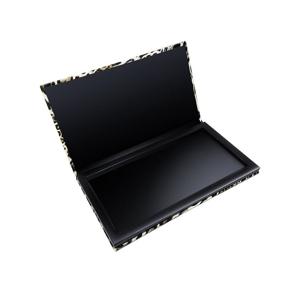 img 4 attached to 💄 Allwon Leopard Magnetic Makeup Palette for Eyeshadow, Lipstick, Blush, and Powder - Empty Makeup Palette