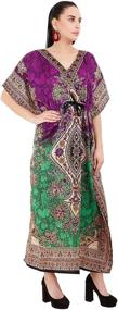 img 2 attached to 👗 Delena Designs Womens Kaftan Caftan: Chic Women's Clothing for Every Occasion