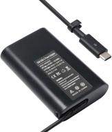 usb c power adapter charger 65w for dell latitude 12 5285 5289 5290 7275 7290 7370 7389 7390 xps 12 13 15 9250 9343 9350 9360 9365 9370, compatible with dell chromebook 11 5190, apple macbook/pro, samsung logo