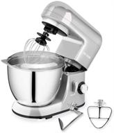 🍽️ cheftronic sm985-silver stand mixer - silver, one size логотип