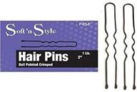 📦 bronze hair pin box - soft 'n style, 1 lb: enhancing your online presence through seo logo
